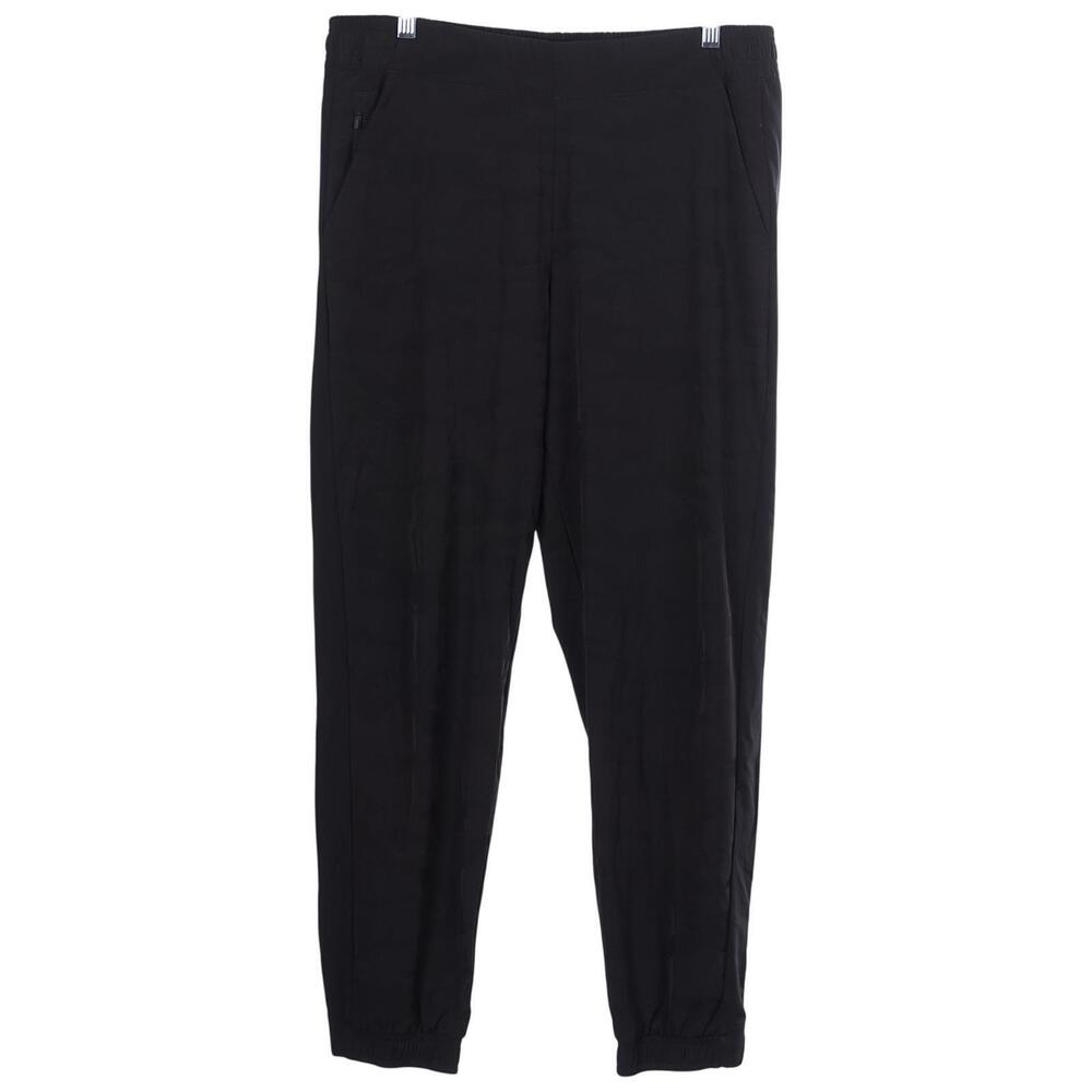 ATHLETA Brooklyn Camo Joggers 14 Black Pull On Elastic Waist Pockets Pants